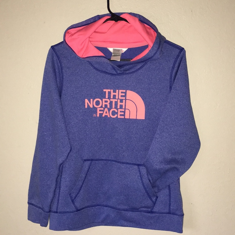 Purple North Face Hoodie